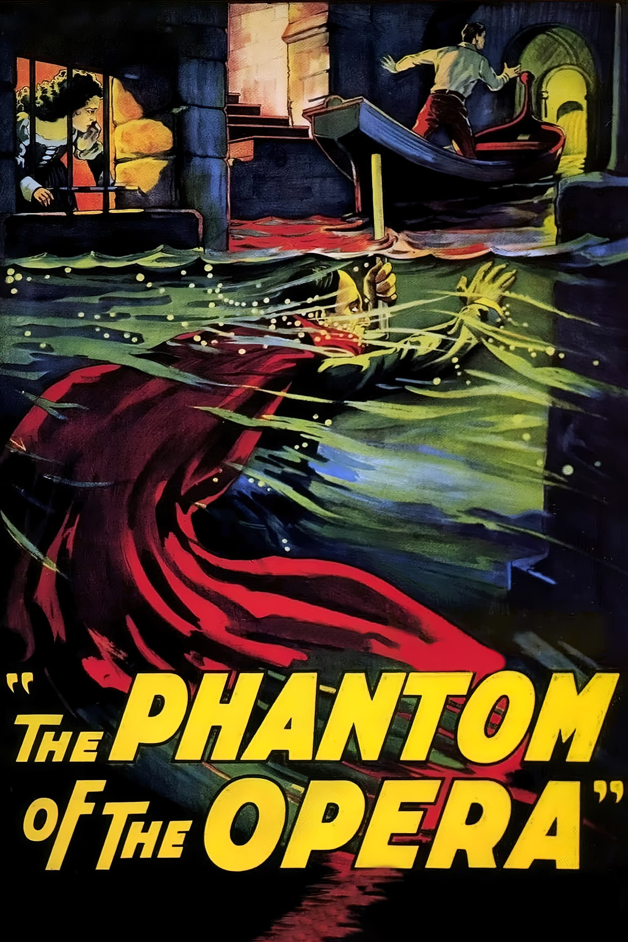 Poster for the film Phantom of the Opera